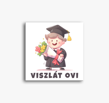 Viszlát ovi vászonké