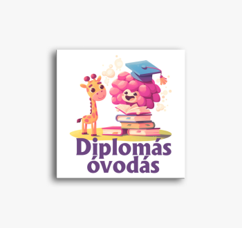 Diplomás Óvodás vász