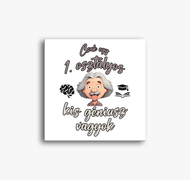 Csak egy 1. osztályos vászonkép