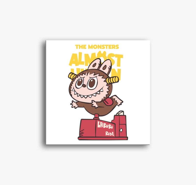 Labubu ride vászonkép 