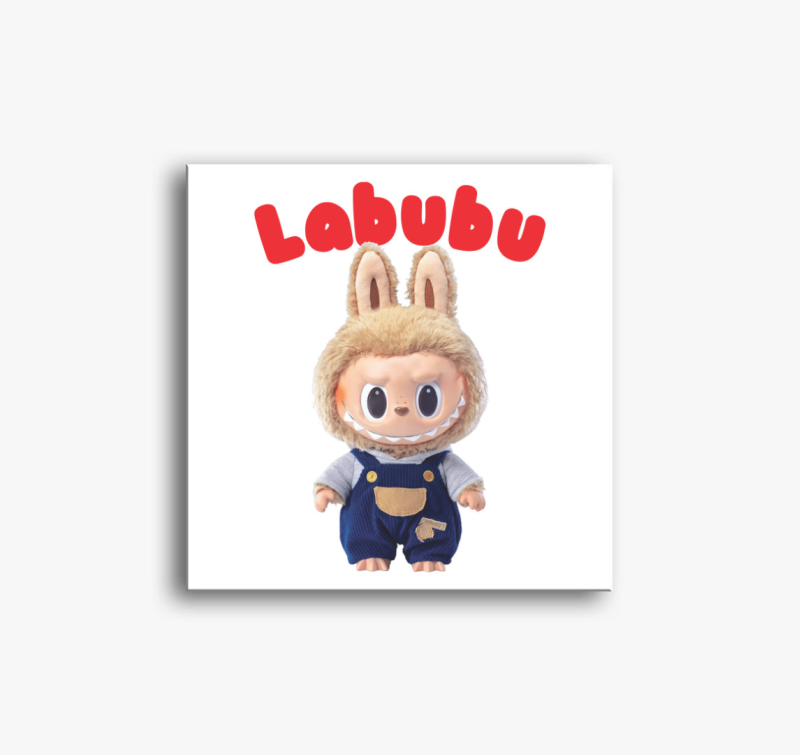 Kantáros labubu vászonkép 