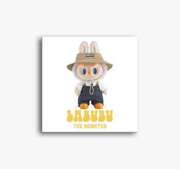 Sapkás labubu vászon