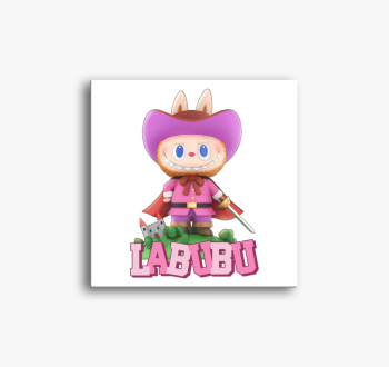 Muskétás labubu vász