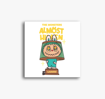 Almost hide labubu vászonkép