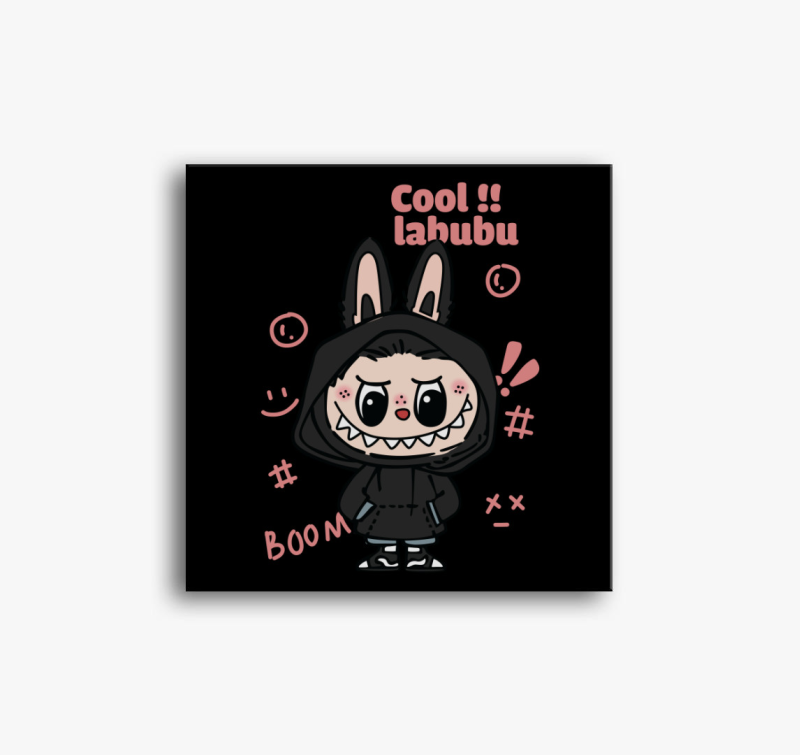 Laza labubu vászonkép 