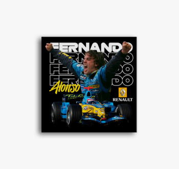 Alonso F1 vászonkép