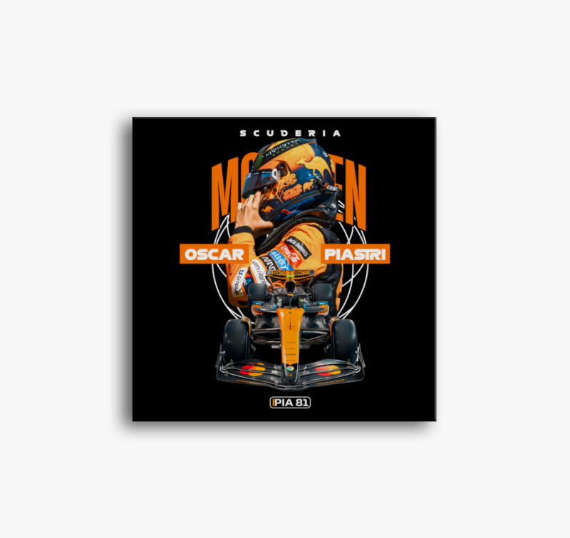Oscar Piastri vászonkép