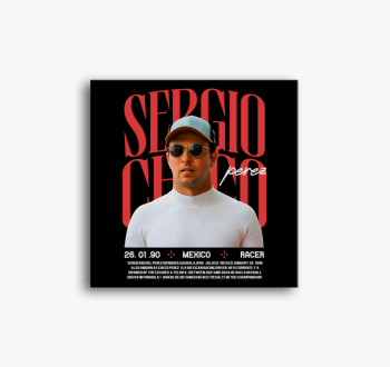 Sergio Perez vászonkép