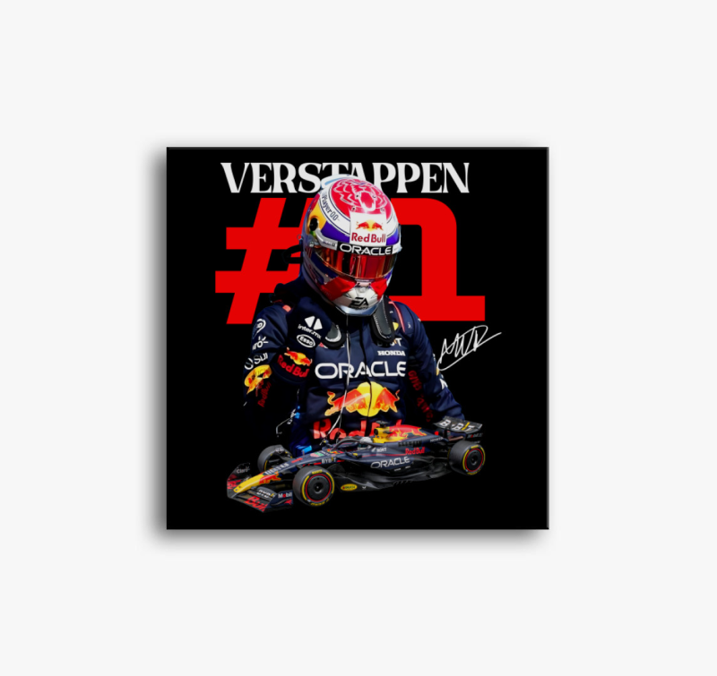 Max Verstappen Első vászonkép