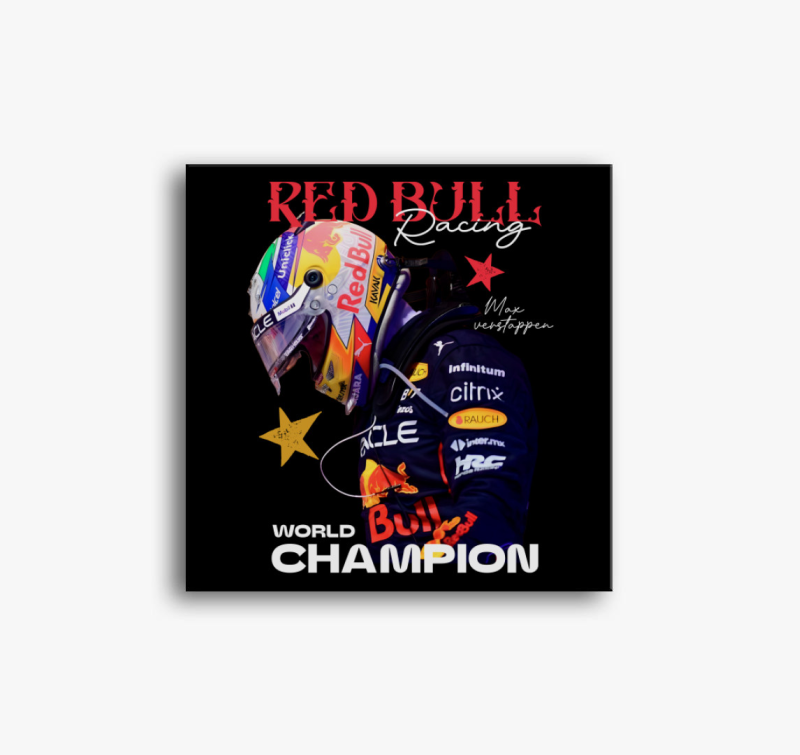 Verstappen Világbajnok vászonkép