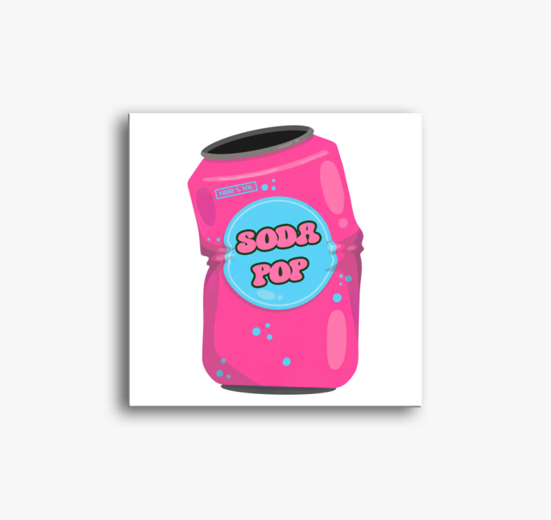 SodaPop vászonkép