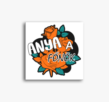 Anya a főnök vászonk