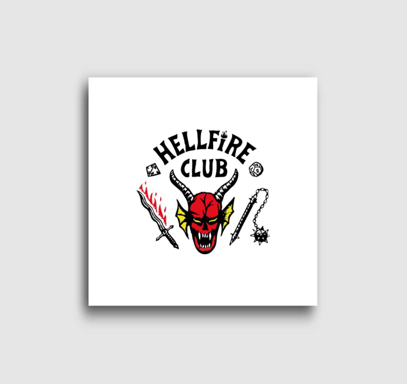 Hellfire Club Stranger Things vászonkép