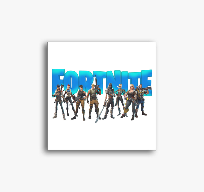 Fortnite Figurák vászonkép