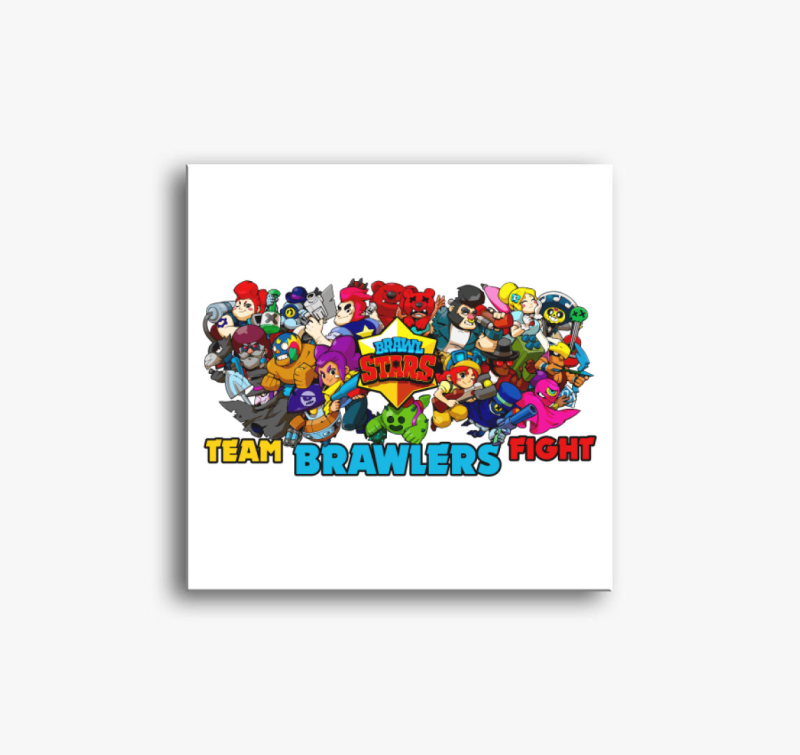 Brawl Stars - Team Brawlers Fight vászonkép