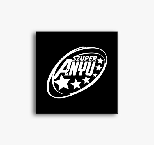 Szuper anya vagyok vászonkép