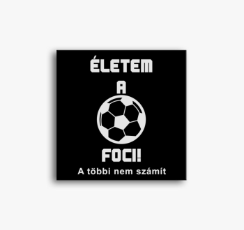 Életem a foci vászon