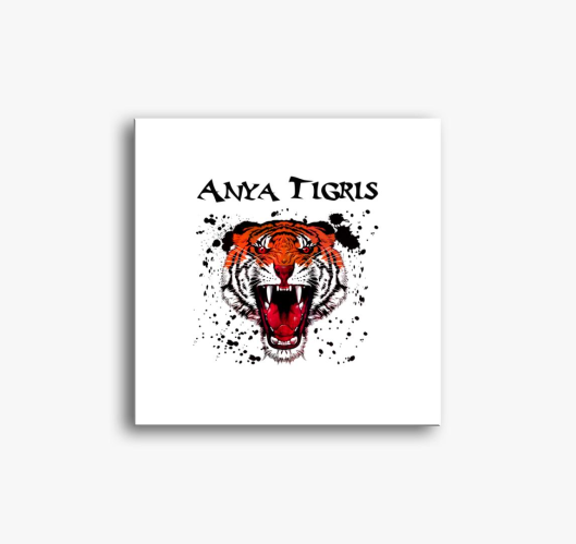 Anya tigris vászonkép