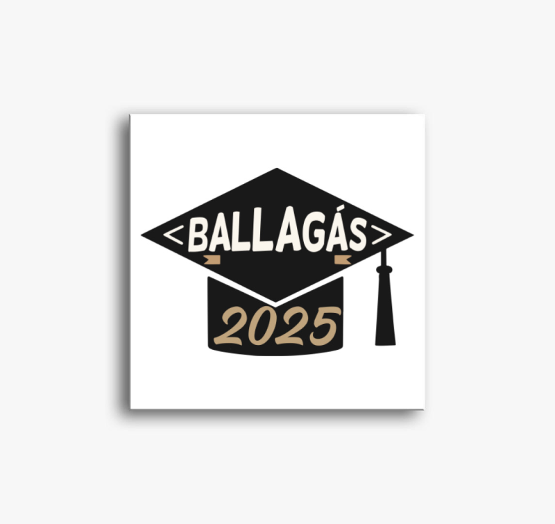 Ballagás 2022 diploma kalap vászonkép
