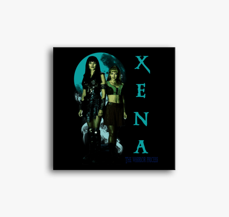 Xena és Gabrielle vászonkép