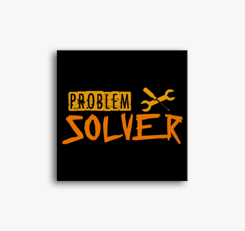 Probléma megoldó Szerelő vászonkép