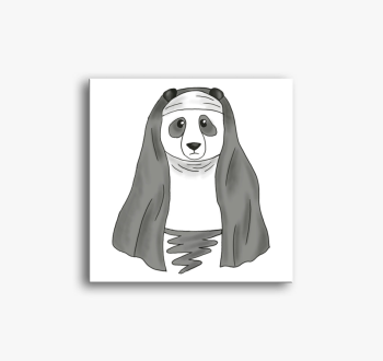 Apáca panda vászonké