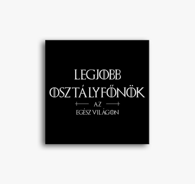 Legjobb osztályfőnök az egész világon vászonkép