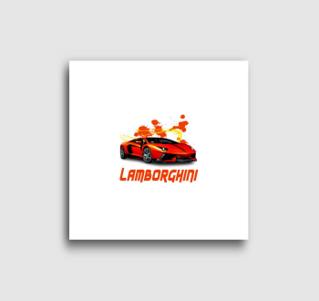 Orange Lamborghini vászonkép
