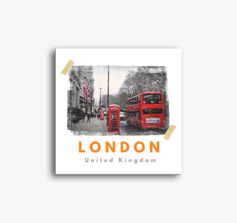 London Városi vászonkép