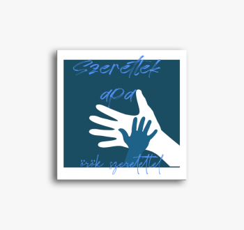 Szeretlek APA vászon