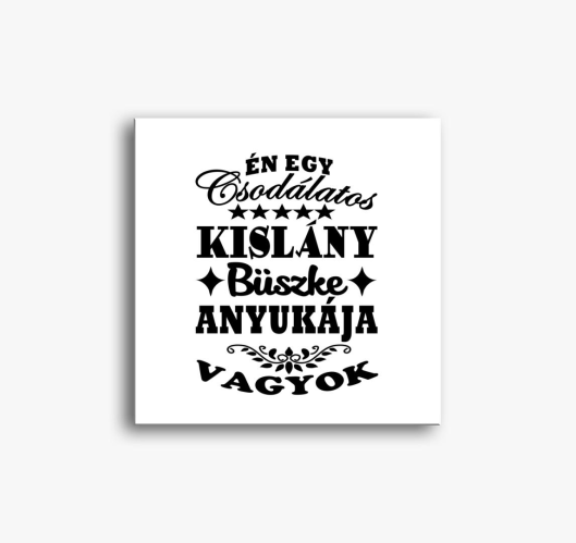 Csodálatos kislány büszke anyu...