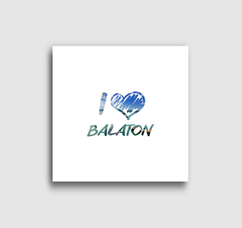I love Balaton képes vászonkép