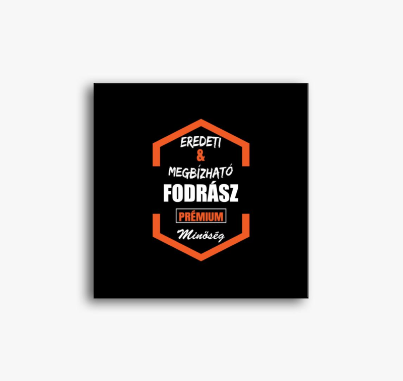 Eredeti és megbízható fodrász prémium minőség vászonkép