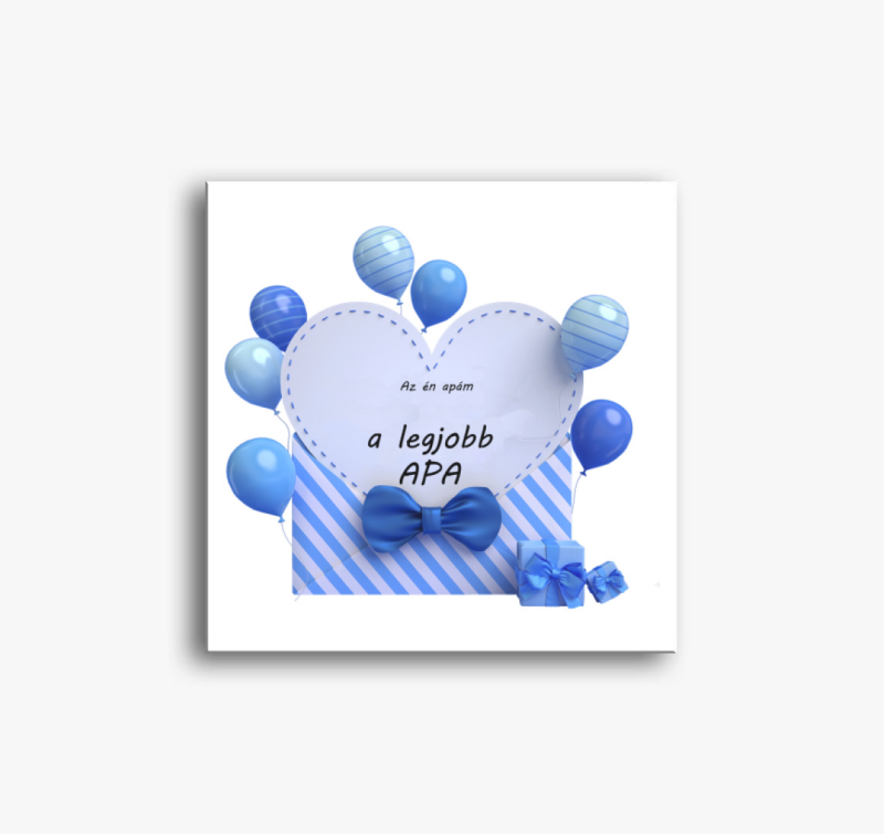 A legjobb apa vászonkép