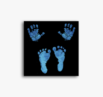 Kezek és lábak vászo