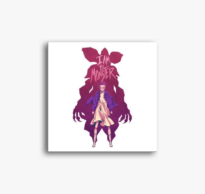 Stranger Things monster vászonkép