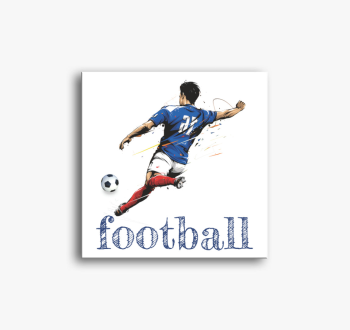 Football vászonkép