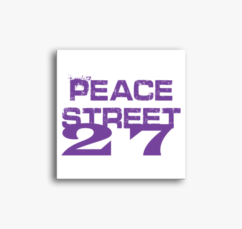 Peace srteet vászonkép
