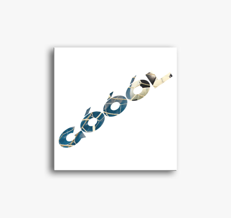 Góól feliratos vászonkép