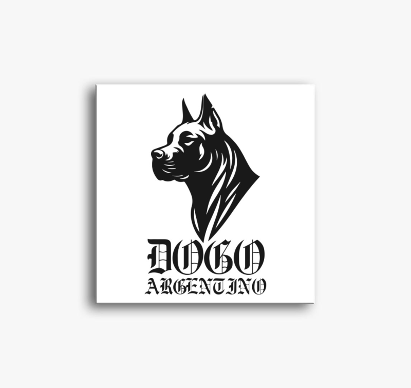 Dogo Argentino vászonkép