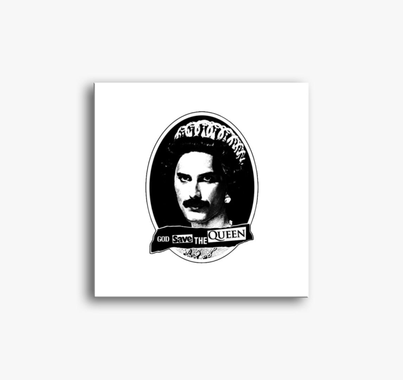 God Save The Queen (Freddie Mercury X Sex Pistols) vászonkép