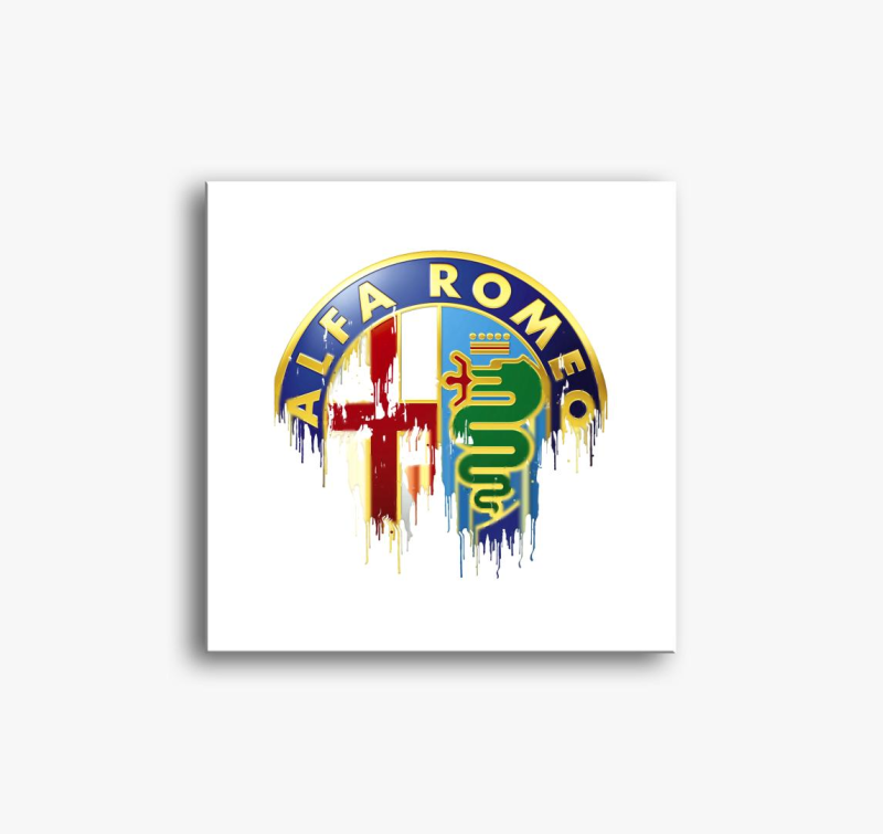 Alfa Romeo embléma vászonkép