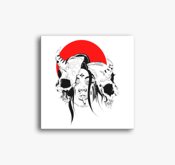 Japán női koponyás v...