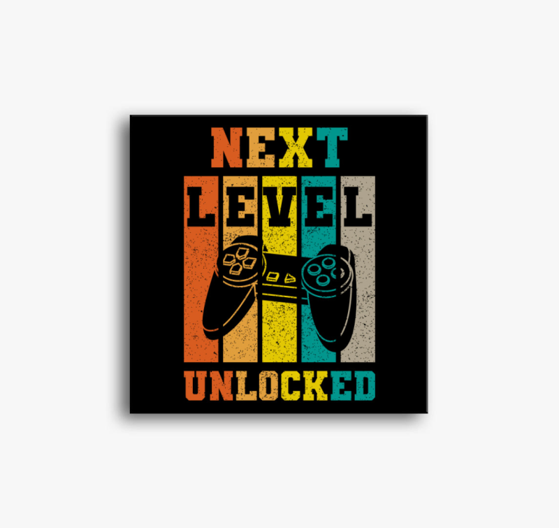 Next Level Unlocked vászonkép