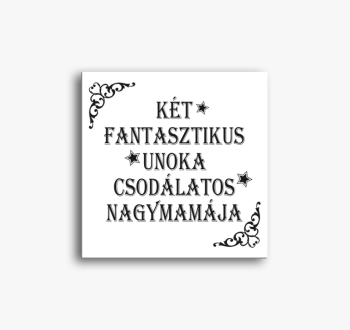 Csodálatos nagymama vászonkép