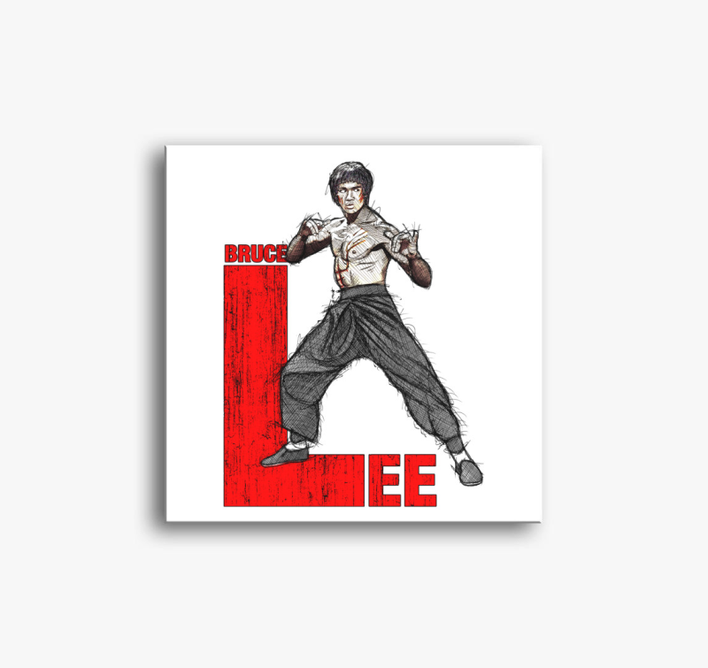 Bruce Lee Art vászonkép