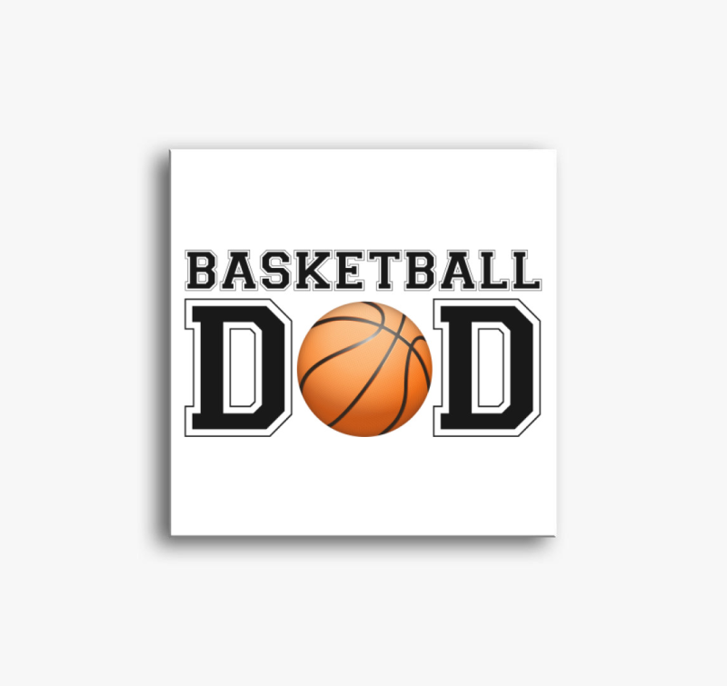 Kosaras apuka vászonkép