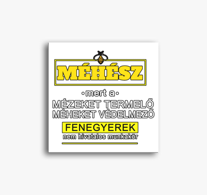 Méhész fenegyerek vászonkép