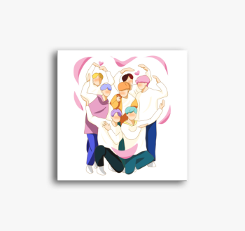 BTS szerelem vászonk