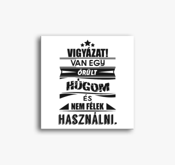 Van egy húgom vászon